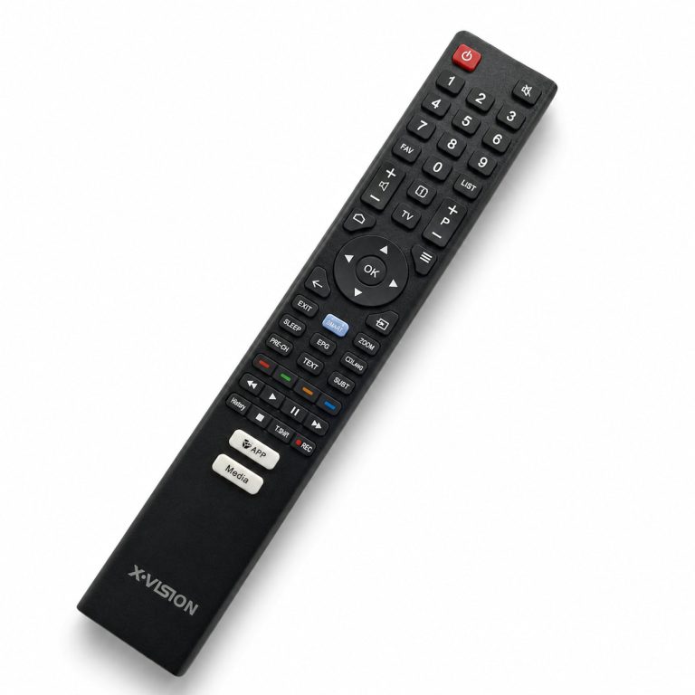 کنترل تلویزیون LED ایکس ویژن دکمه سفید XVISION