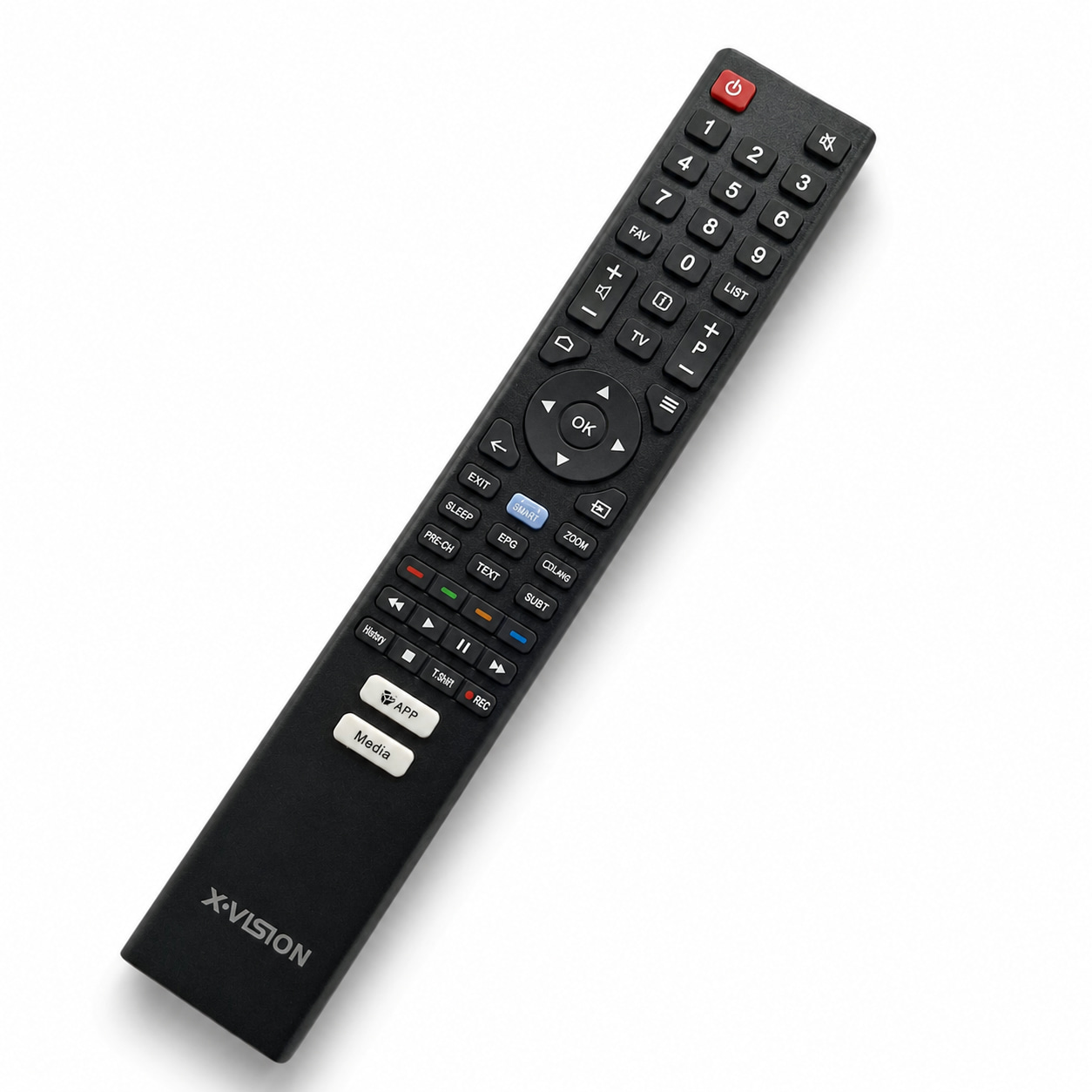 remote-control (102) کنترل تلویزیون LED ایکس ویژن دکمه سفید XVISION