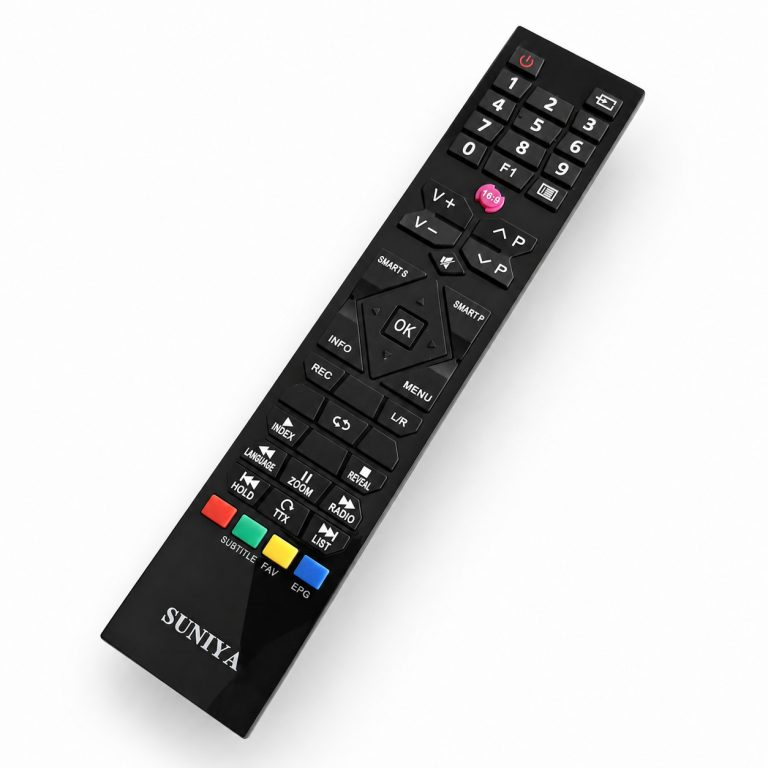 کنترل تلویزیون LED سونیا دکمه بنفش SUNYA