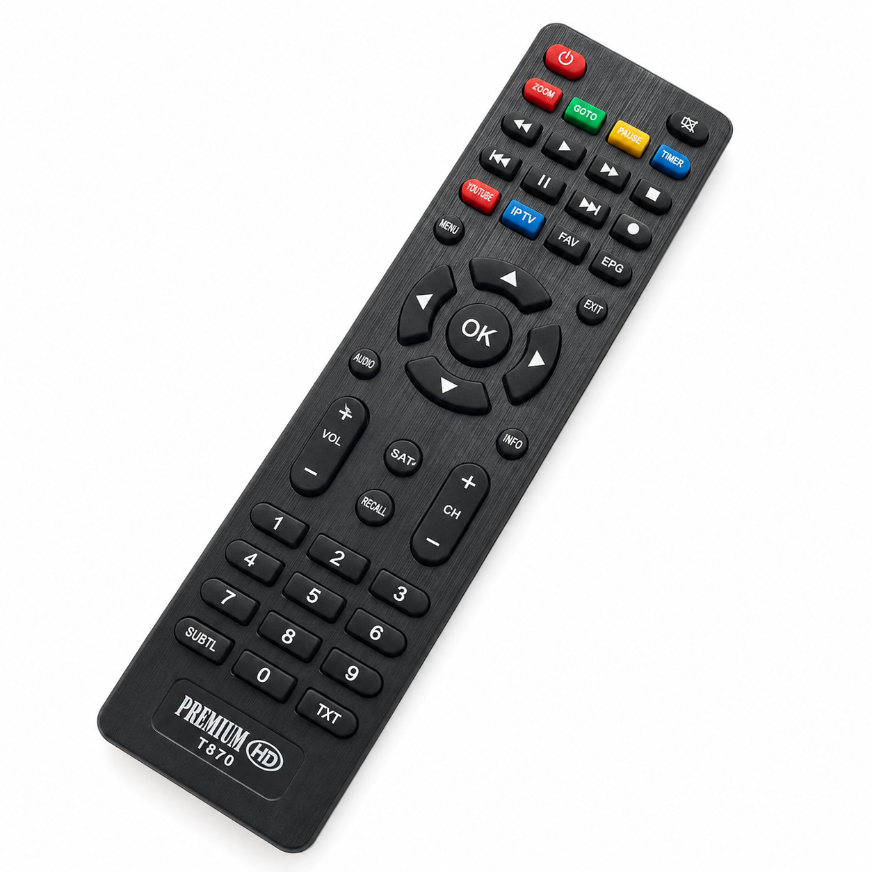 remote-control (124) کنترل رسیور پریمیوم PREMIUM T870