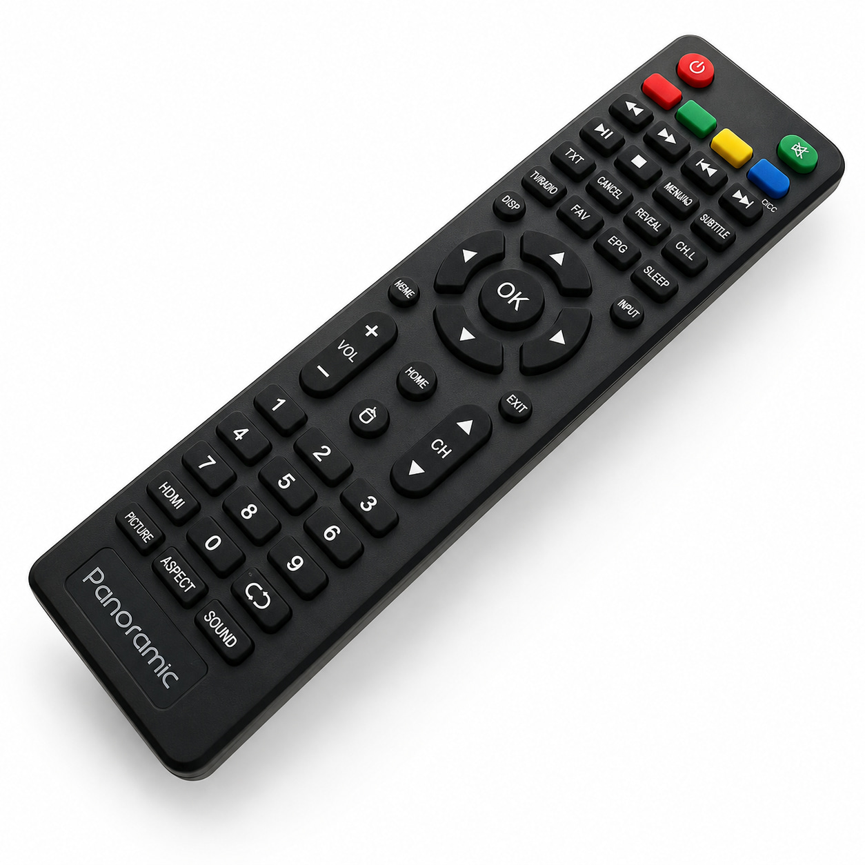 remote-control (127) کنترل تلویزیون LED پانورامیک Panoramic