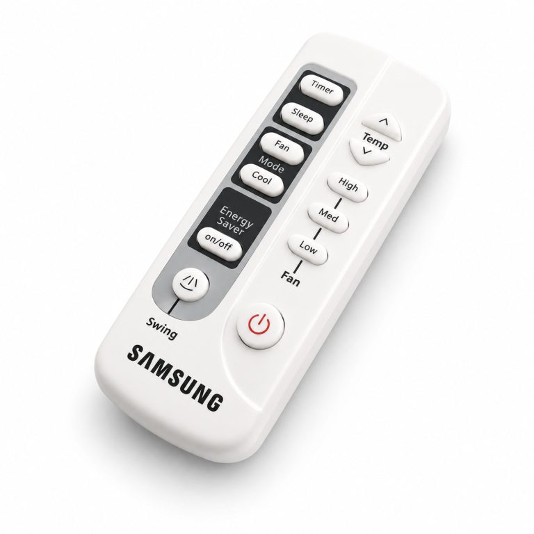 ریموت کنترل کولر گازی پشت پنجره ای سامسونگ SAMSUNG