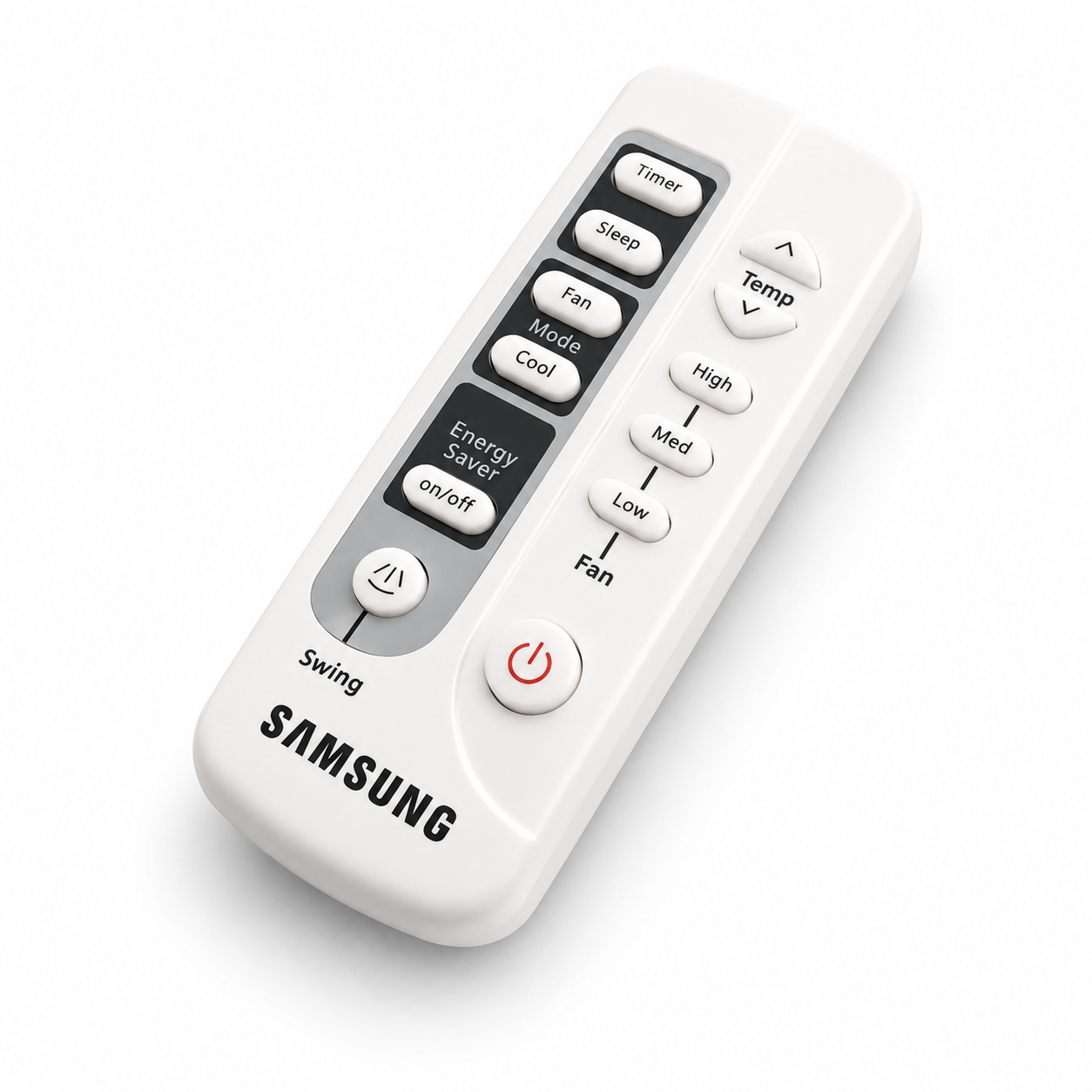 ریموت کنترل کولر گازی پشت پنجره ای سامسونگ SAMSUNG
