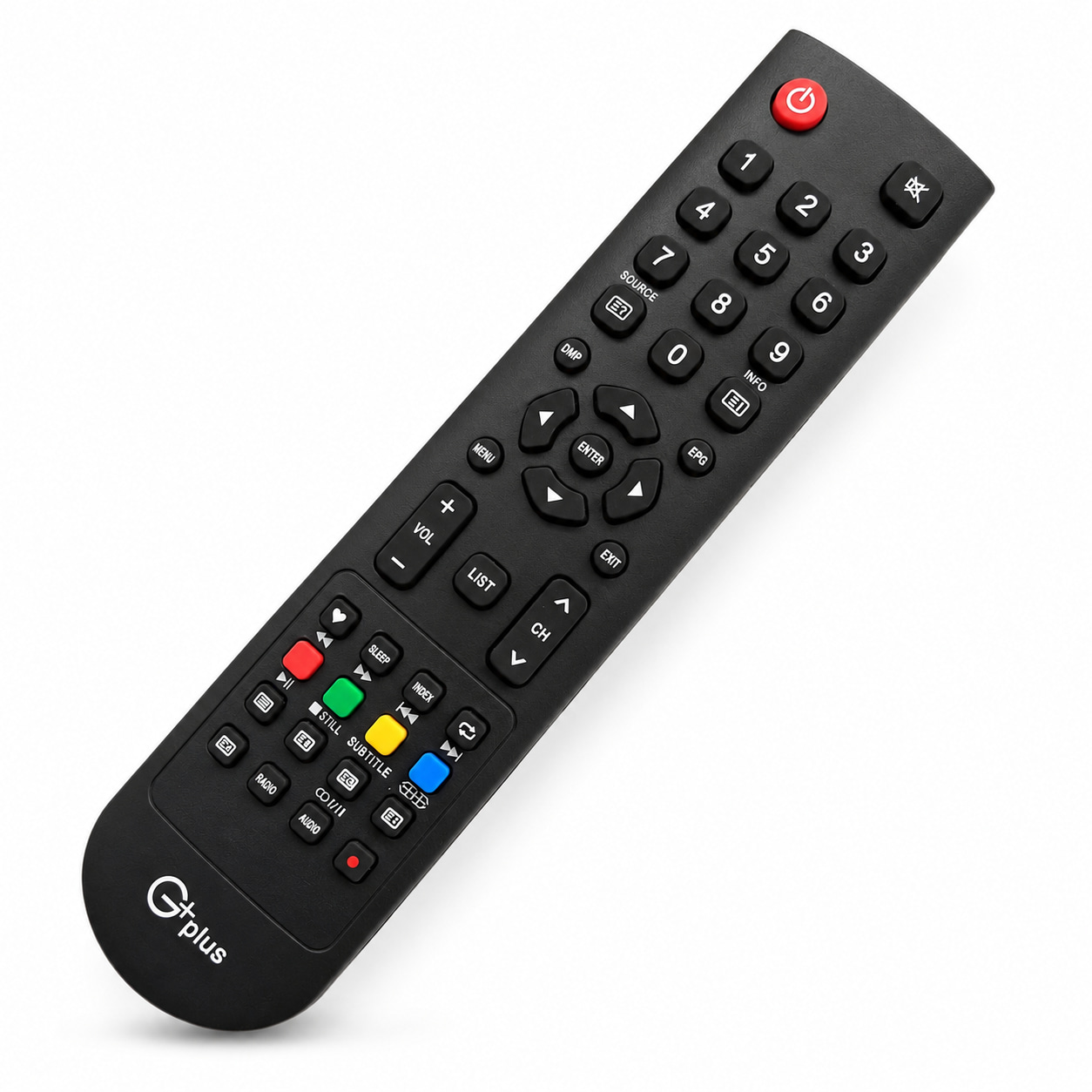 remote-control (173) کنترل تلویزیون LED جی پلاس ته گرد Gplus