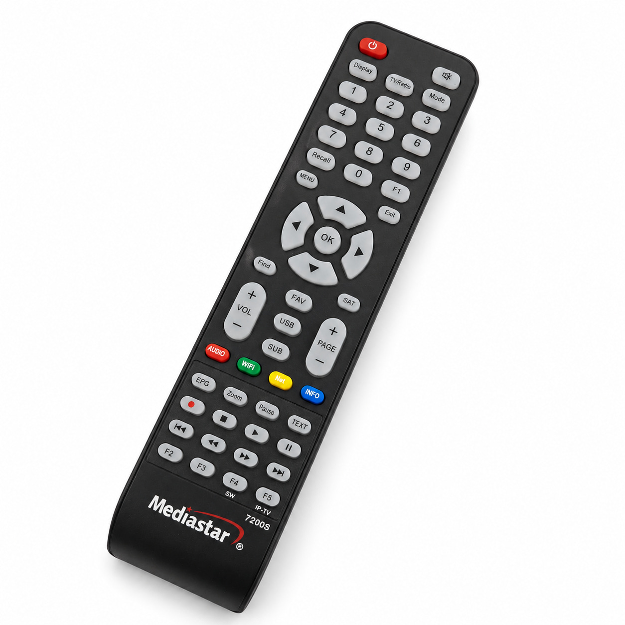 remote-control (191) کنترل تلویزیون مدیا استار Mediastar 72005