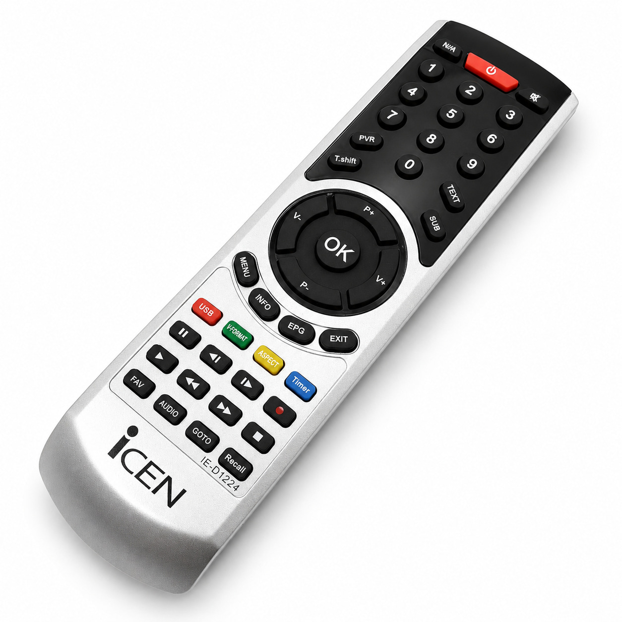 remote-control (216) کنترل گیرنده دیجیتال آیسن iCEN 1224