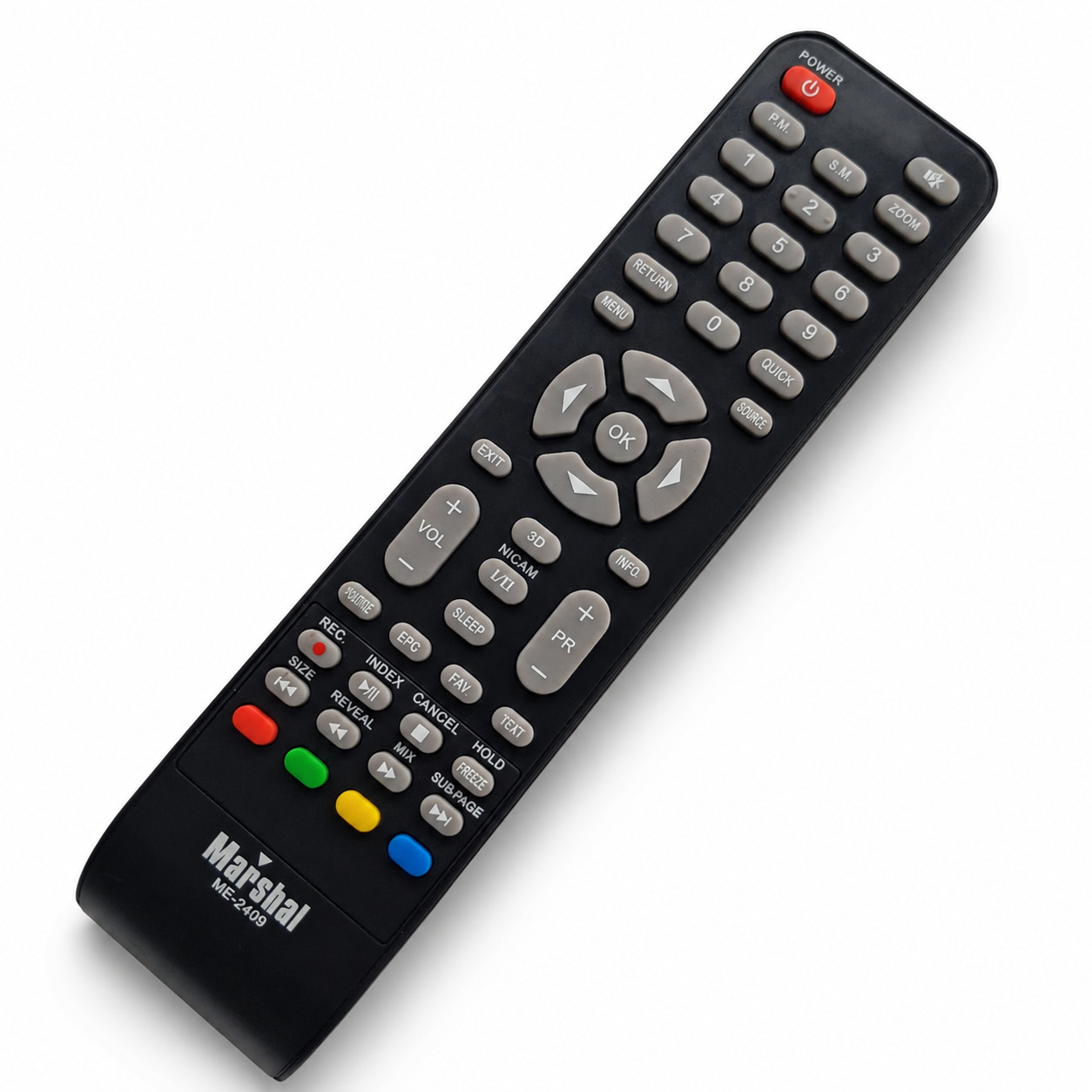 remote-control (221) کنترل تلویزیون LED مارشال MARSHAL ME-2409