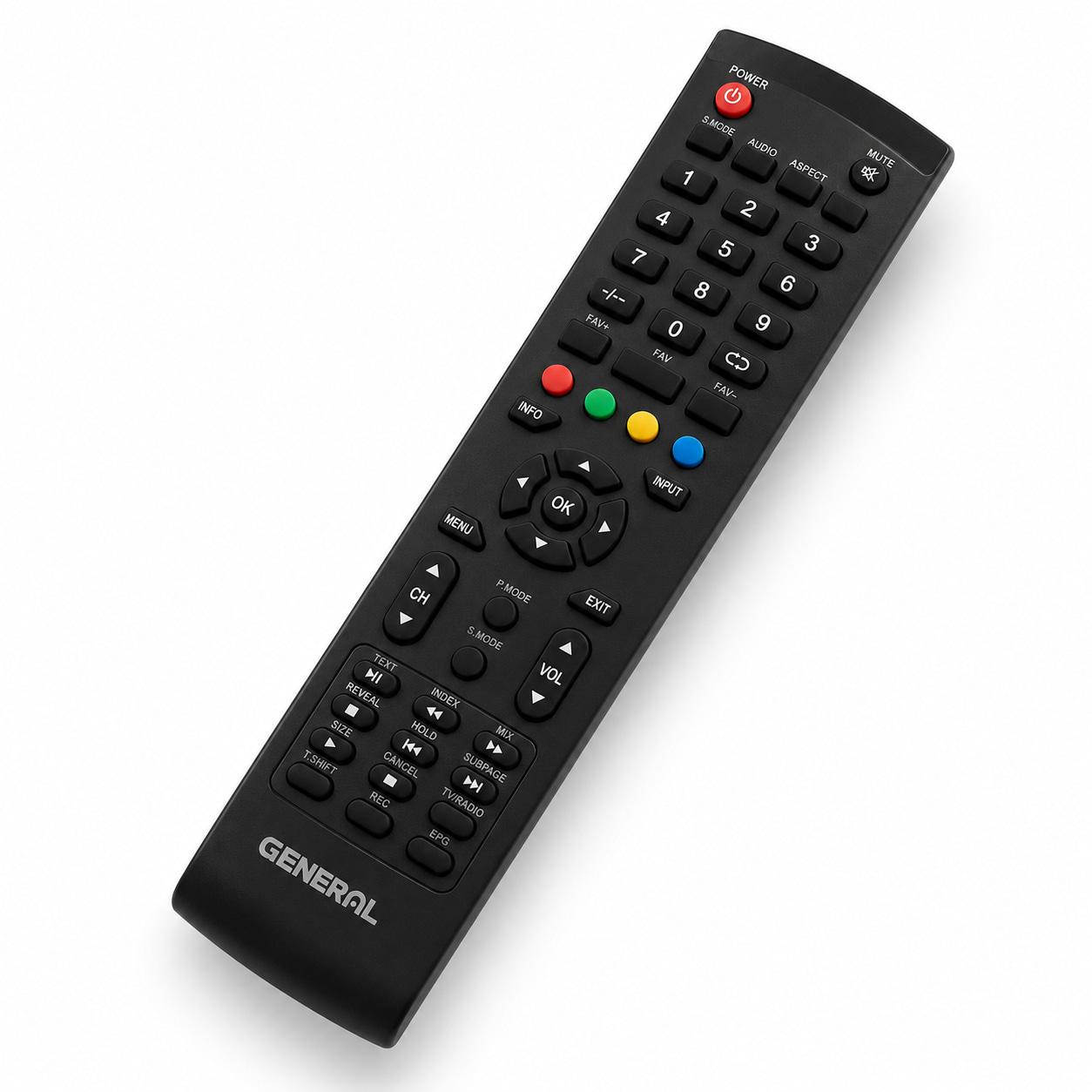 remote-control (227) کنترل تلویزیون LED جنرال GENERAL 2500