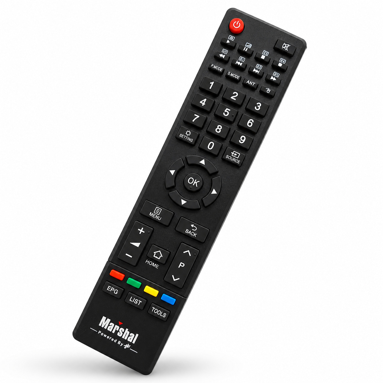 remote-control (244) کنترل تلویزیون LED مارشال طرح سانی جنرال MARSHAL
