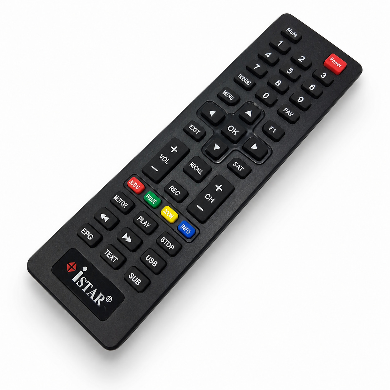 remote-control (250) کنترل رسیور آی استار کوتاه iSTAR