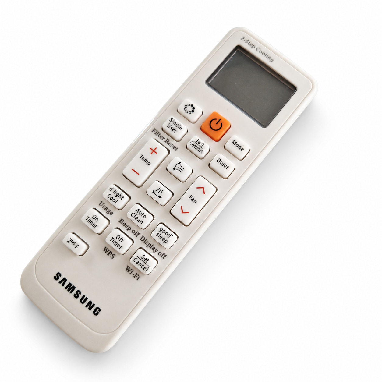 ریموت کنترل کولر گازی سامسونگ دکمه نارنجی SAMSUNG