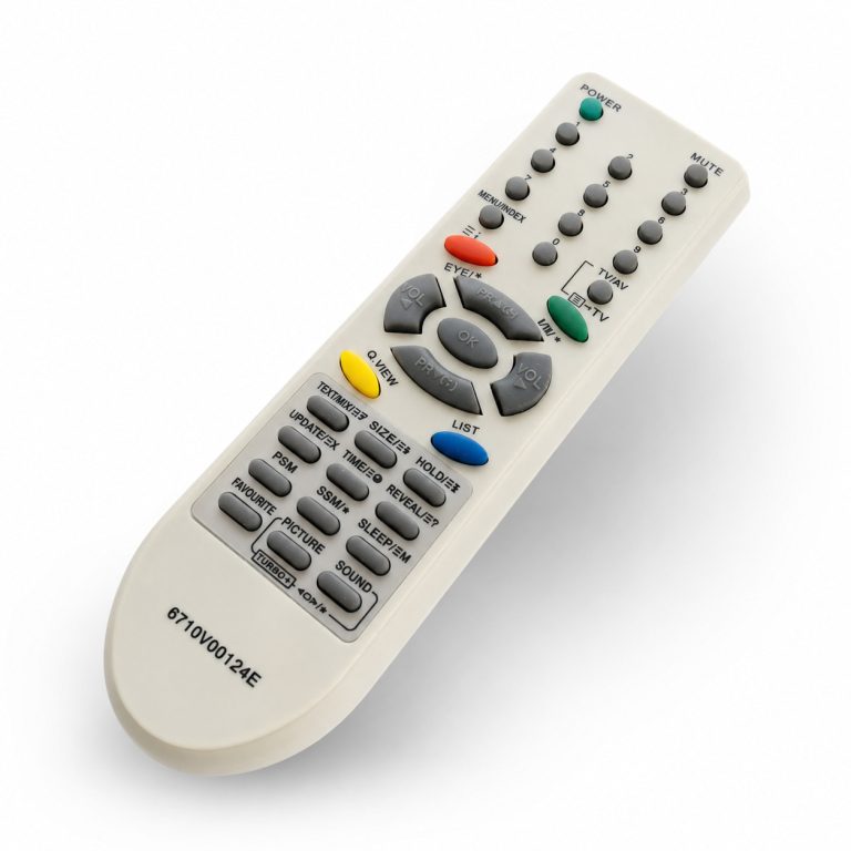 کنترل تلویزیون قدیمی الجی LG 124E