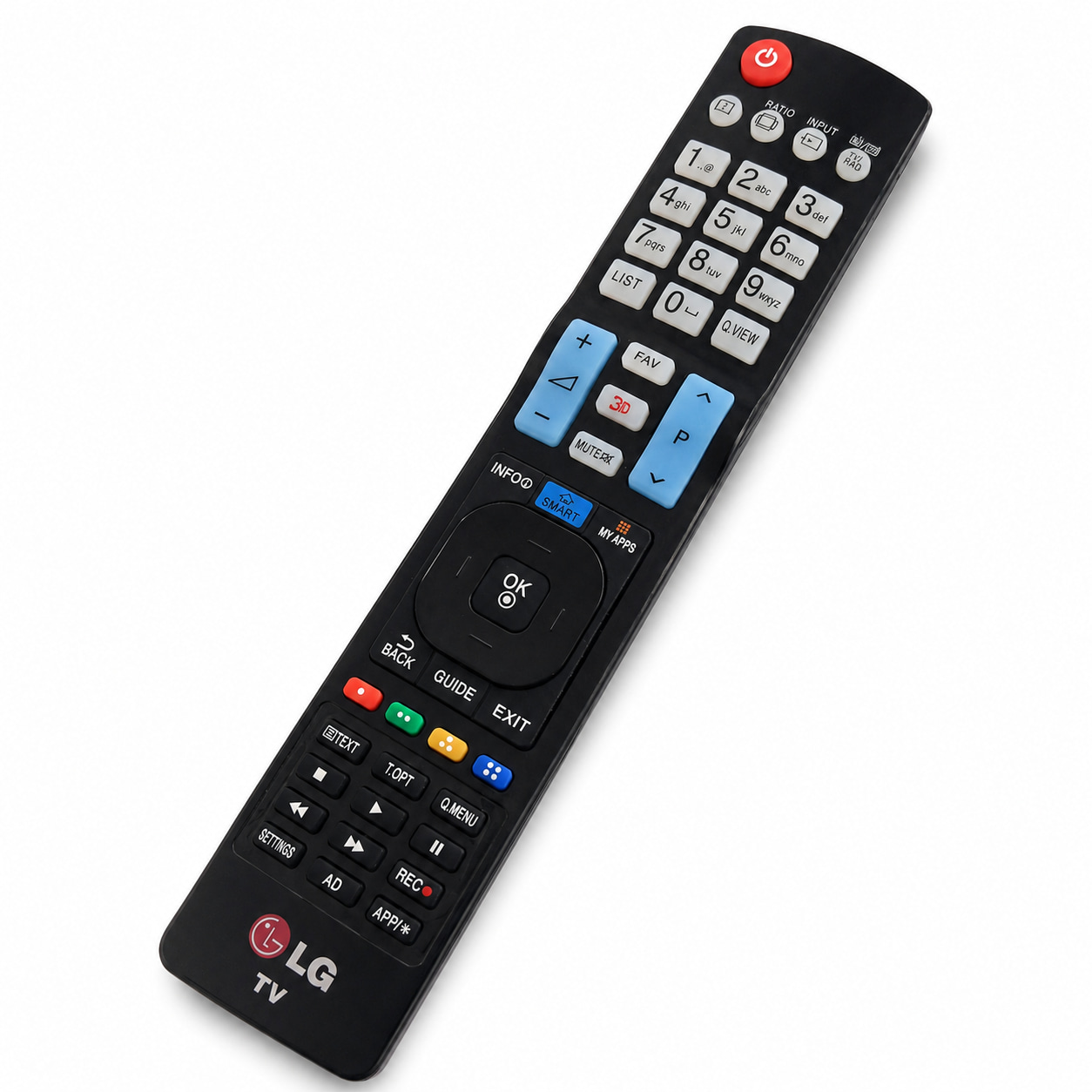 remote-control (282) کنترل تلویزیون LED الجی 3D دار LG