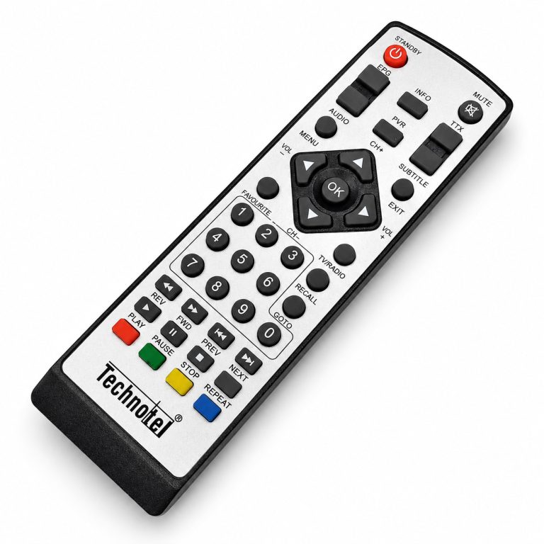 کنترل گیرنده دیجیتال تکنوتل TECHNOTEL نقره ای