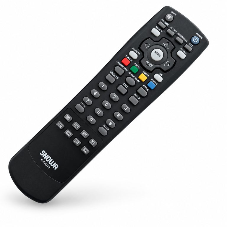 کنترل تلویزیون قدیمی اسنوا SNOWA 54D10