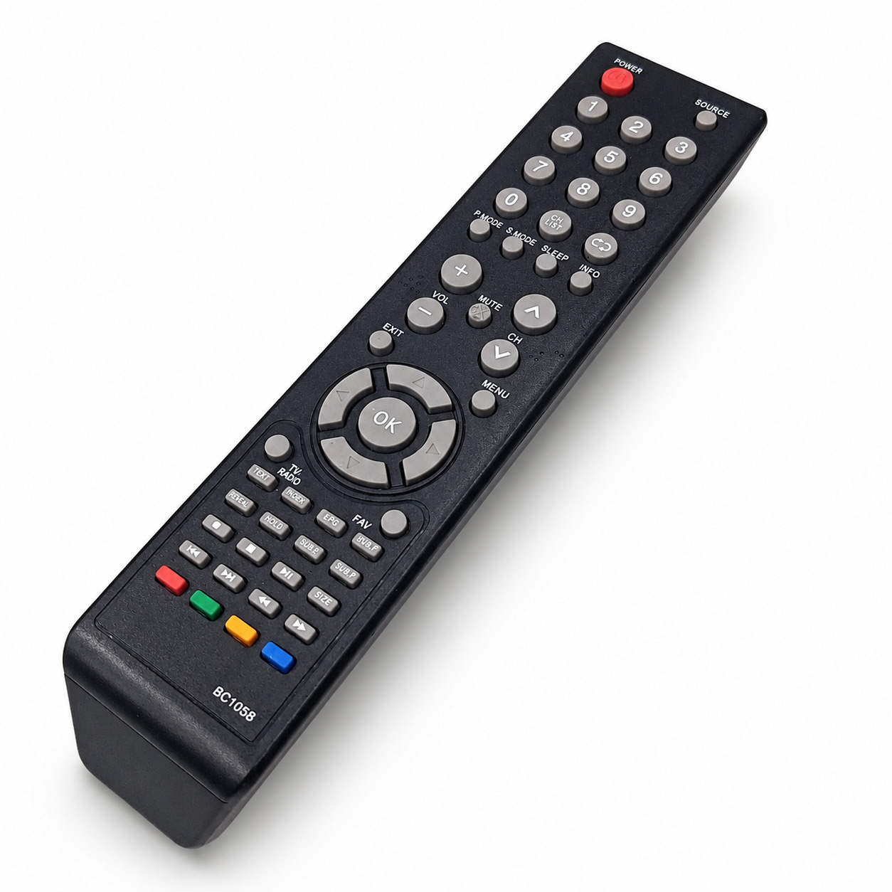 کنترل تلویزیون قدیمی صنام SANAM BC1058