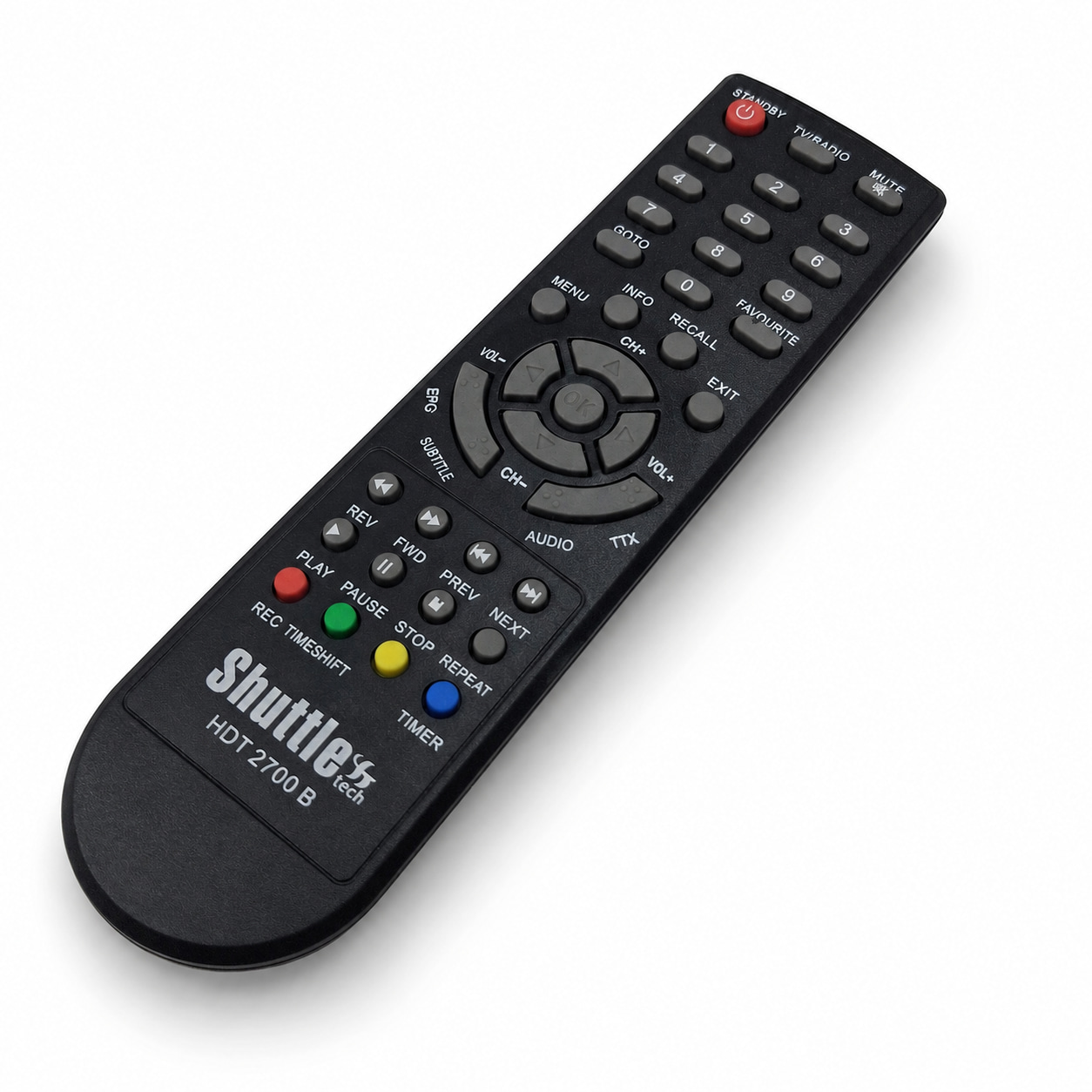 remote-control (350) کنترل گیرنده دیجیتال شاتل Shuttle 2700