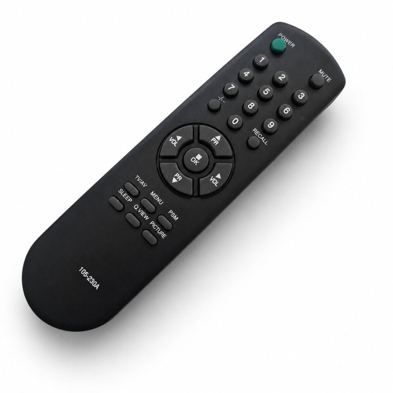 کنترل تلویزیون قدیمی گلد استار مدل GoldStar 105-230M