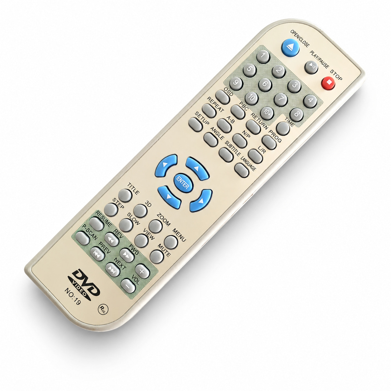 کنترل دستگاه DVD مدل NO:19