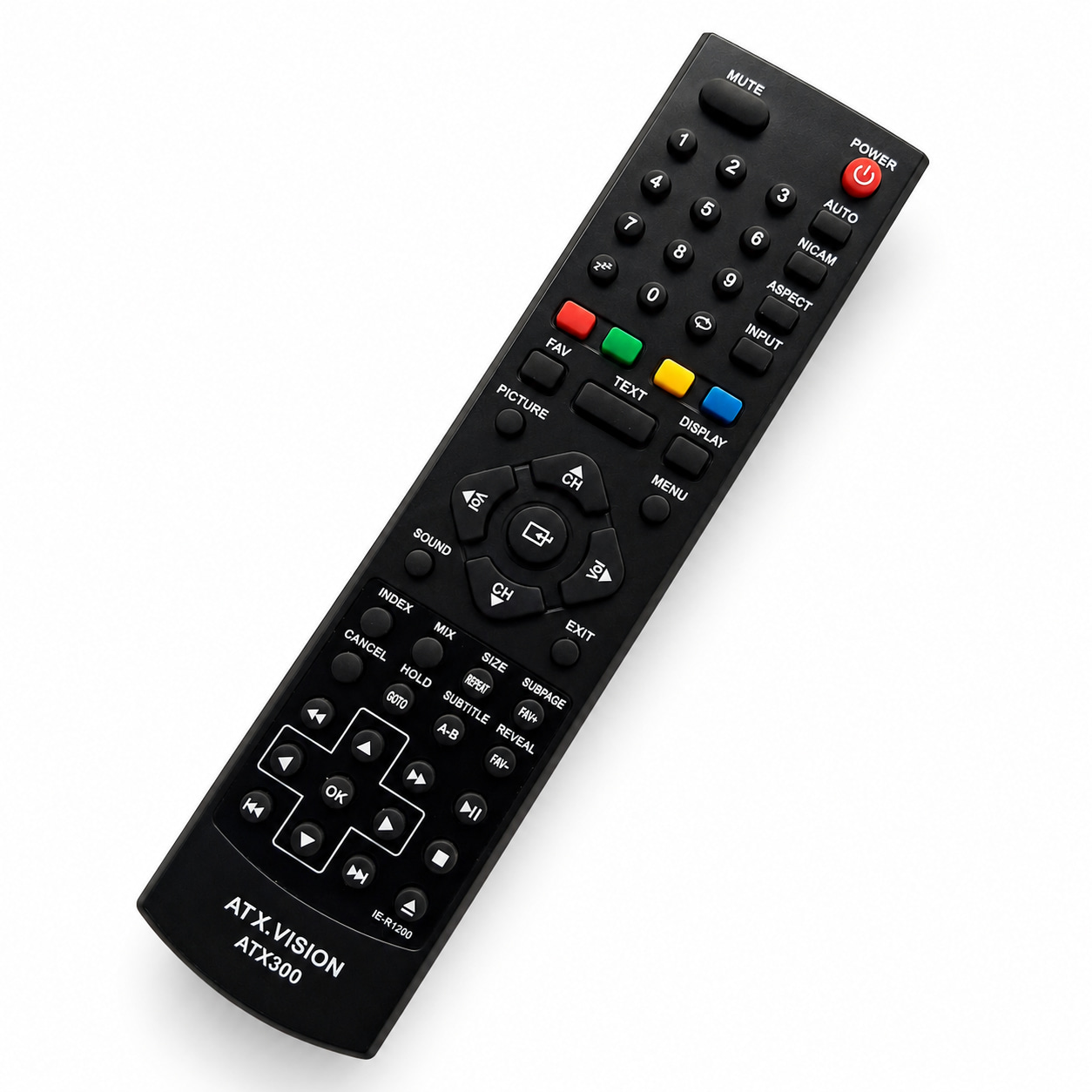 remote-control (361) کنترل تلویزیون LED اکس ویژن X.VISION مدل ATX300