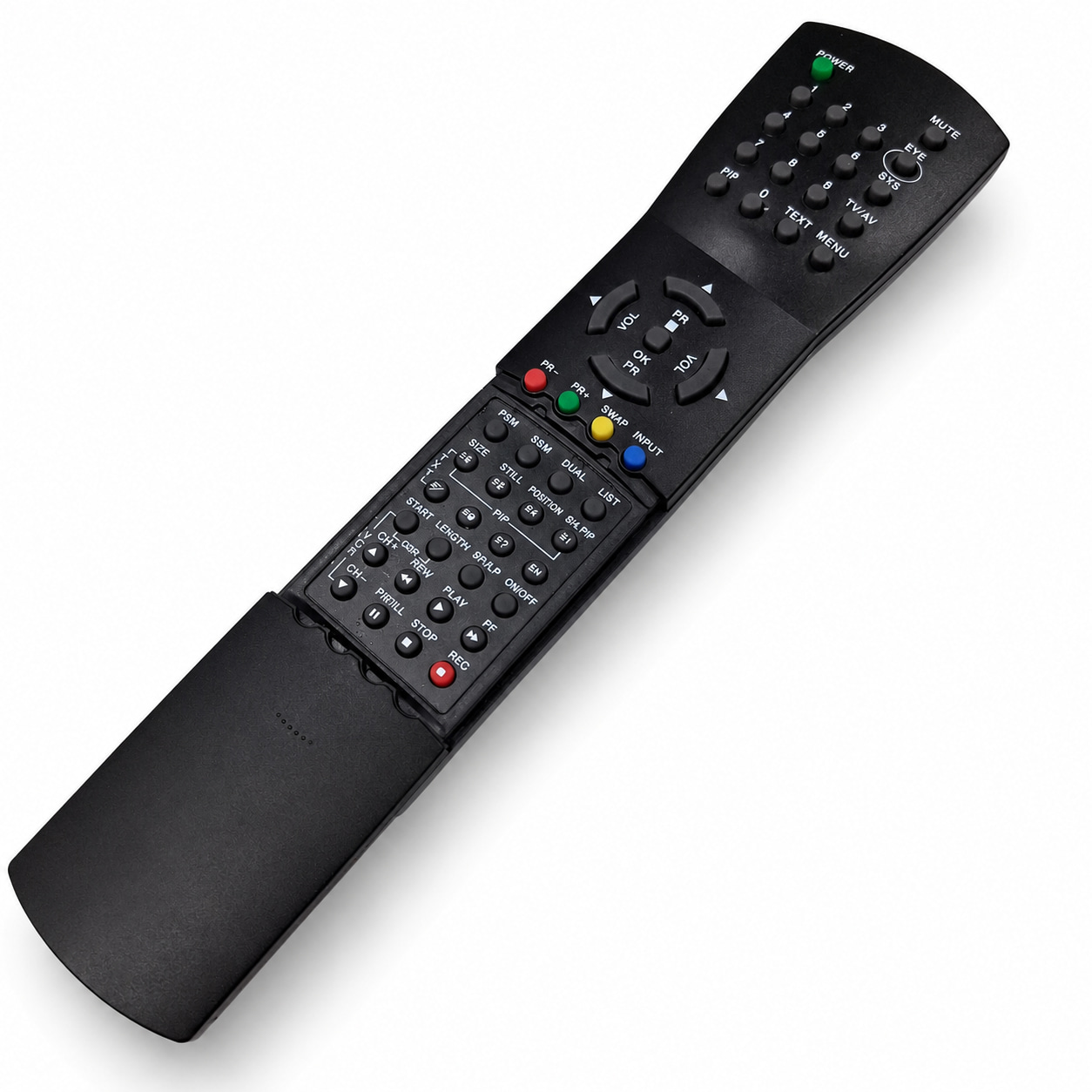 remote-control (362) کنترل تلویزیون قدیمی الجی LG کشویی مدل 6710V00007A