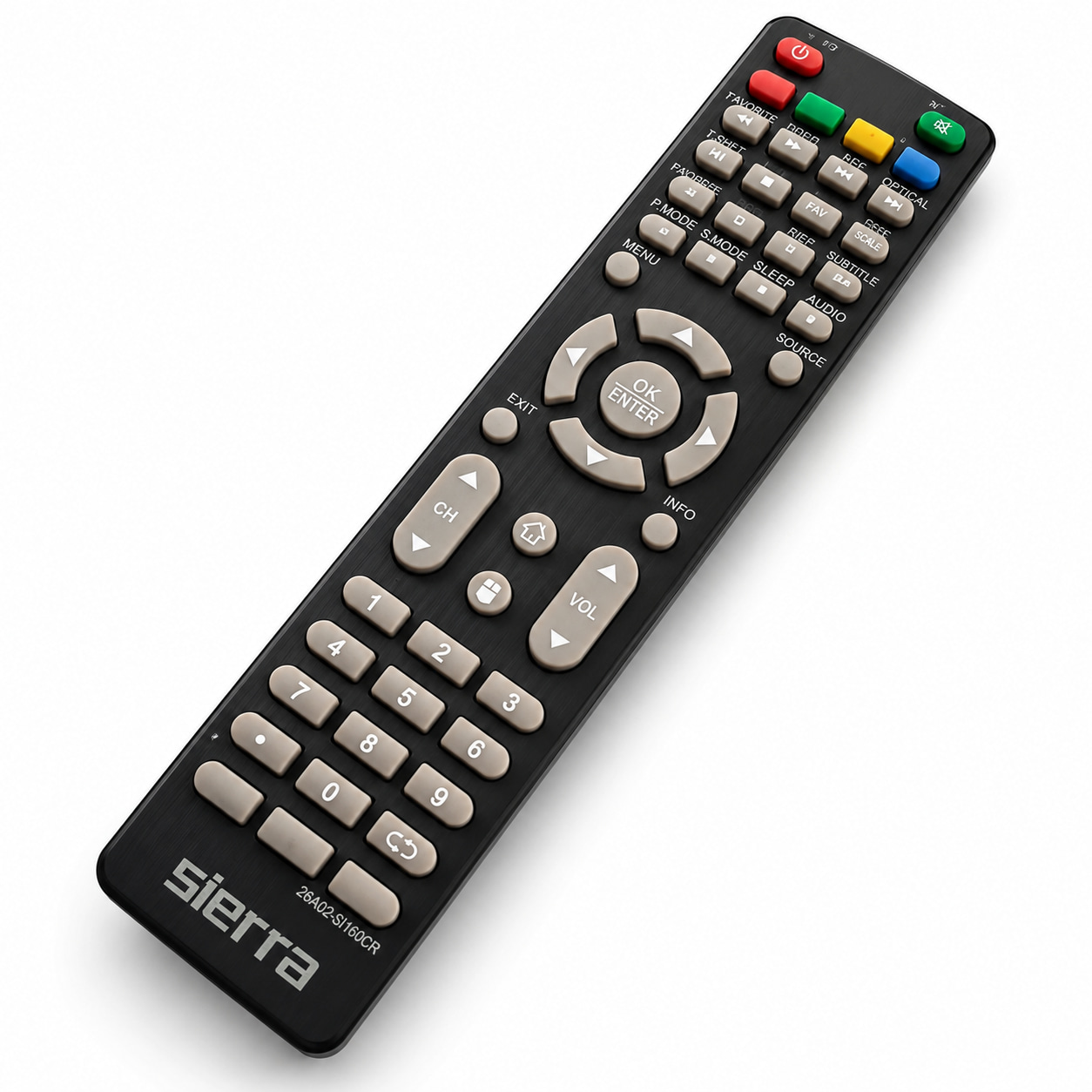 کنترل تلویزیون LED سیرا SIERRA مدل 26A02-SL160CR