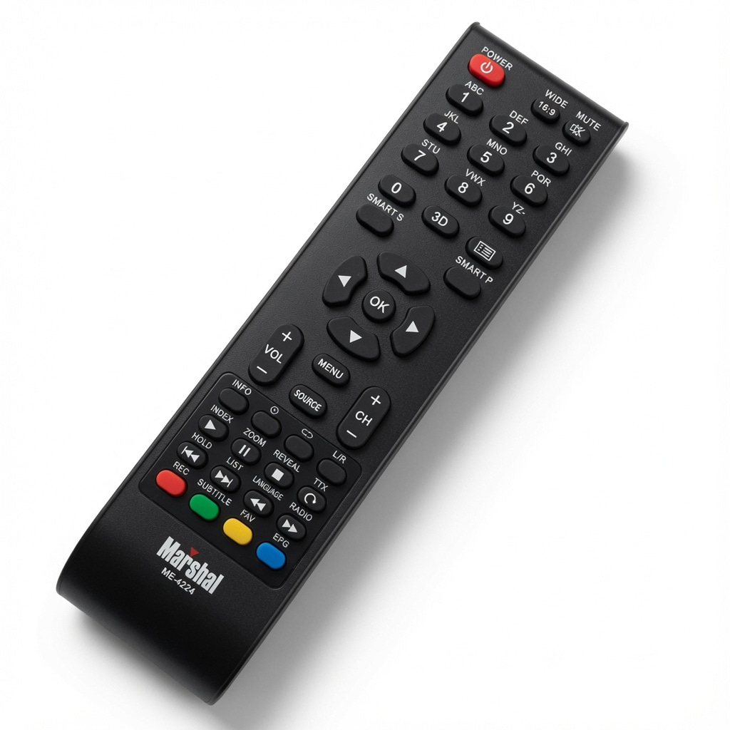 remote-control (369) کنترل تلویزیون LED مارشال Marshal مدل ME-4224