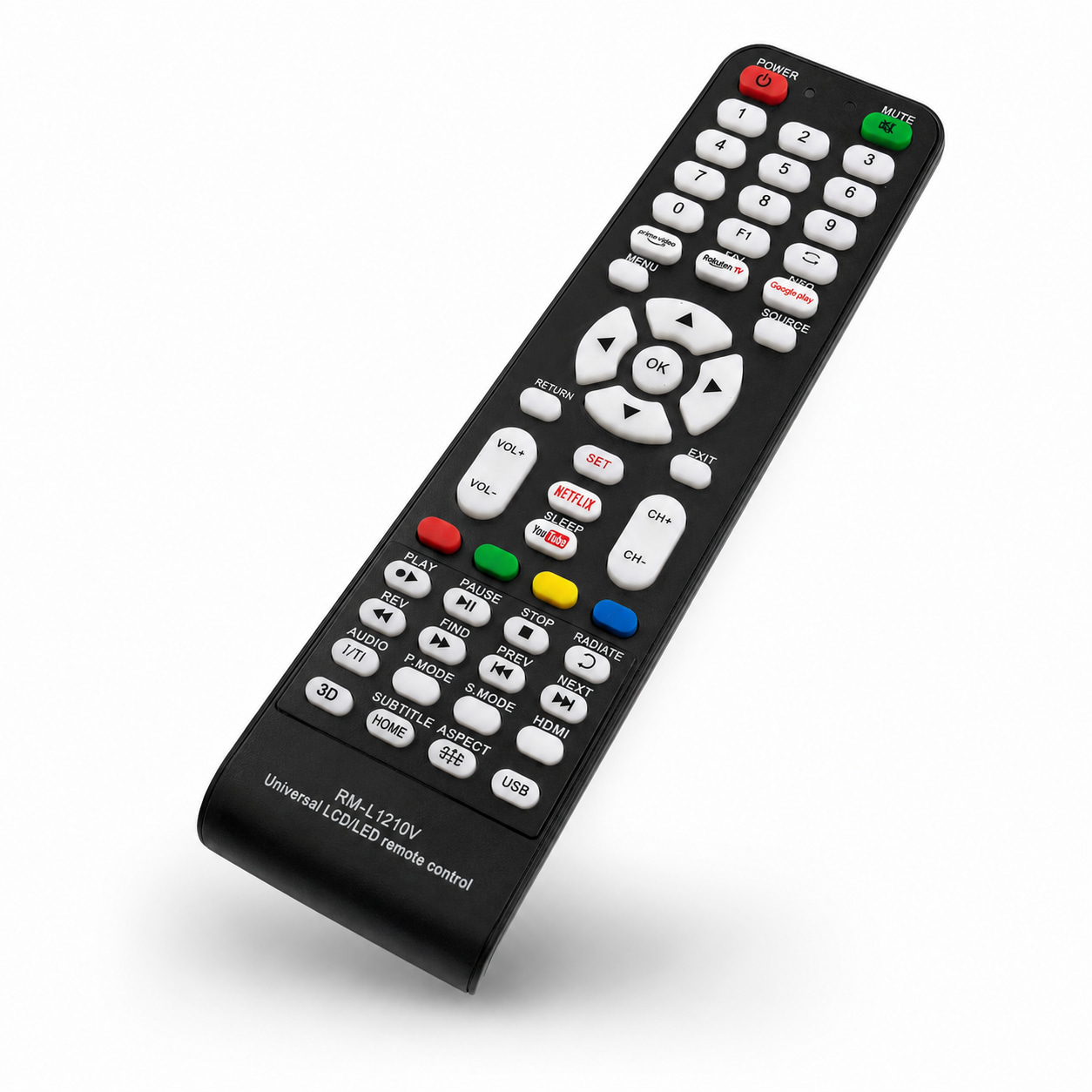 remote-control (40) ریموت کنترل همه کاره مادر (یونیورسال) | قابل تنظیم روی همه تلویزیونها