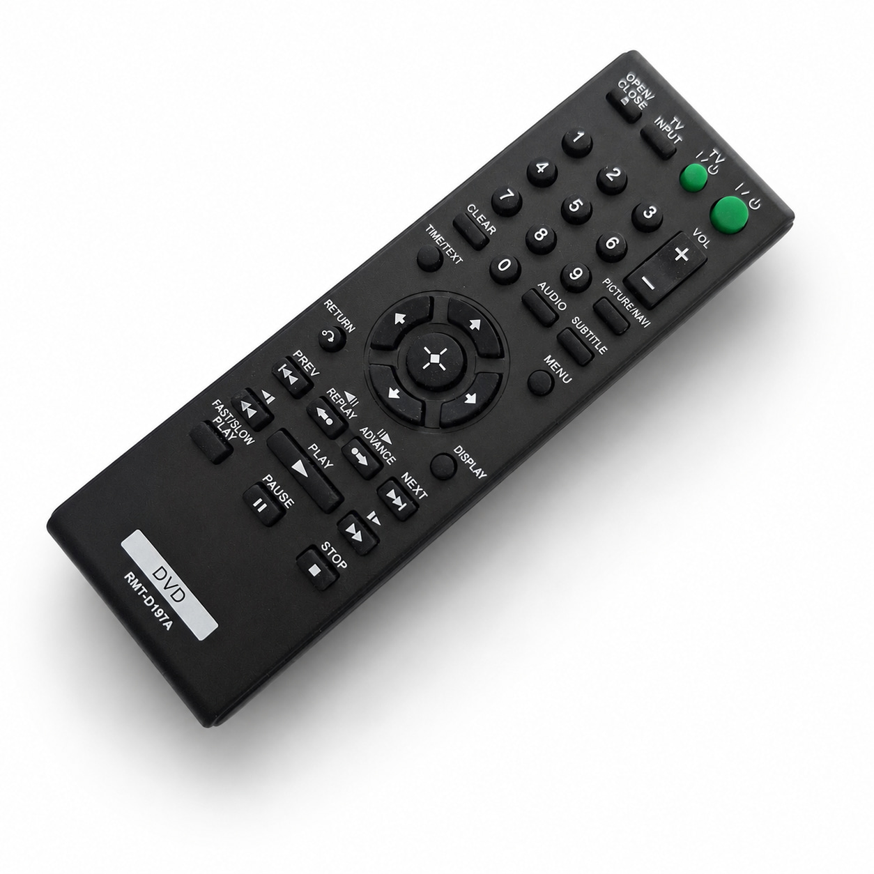 کنترل دستگاه DVD سونی SONY RMT-197A