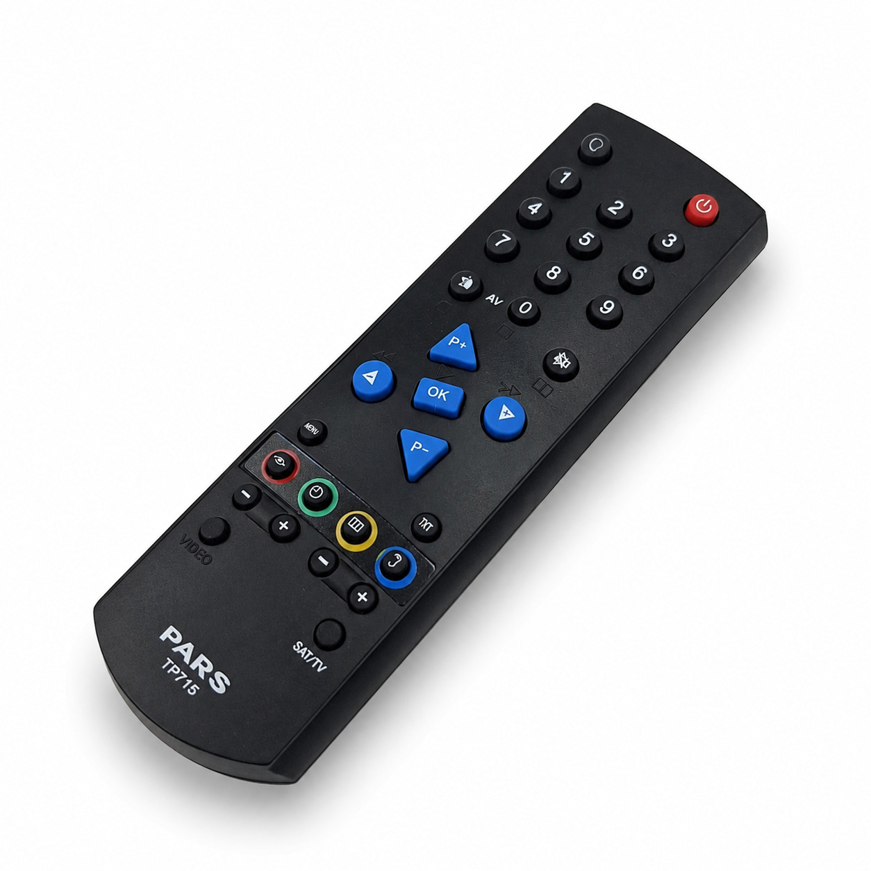 remote-control (73) کنترل تلوزیون قدیمی پارس PARS TP715