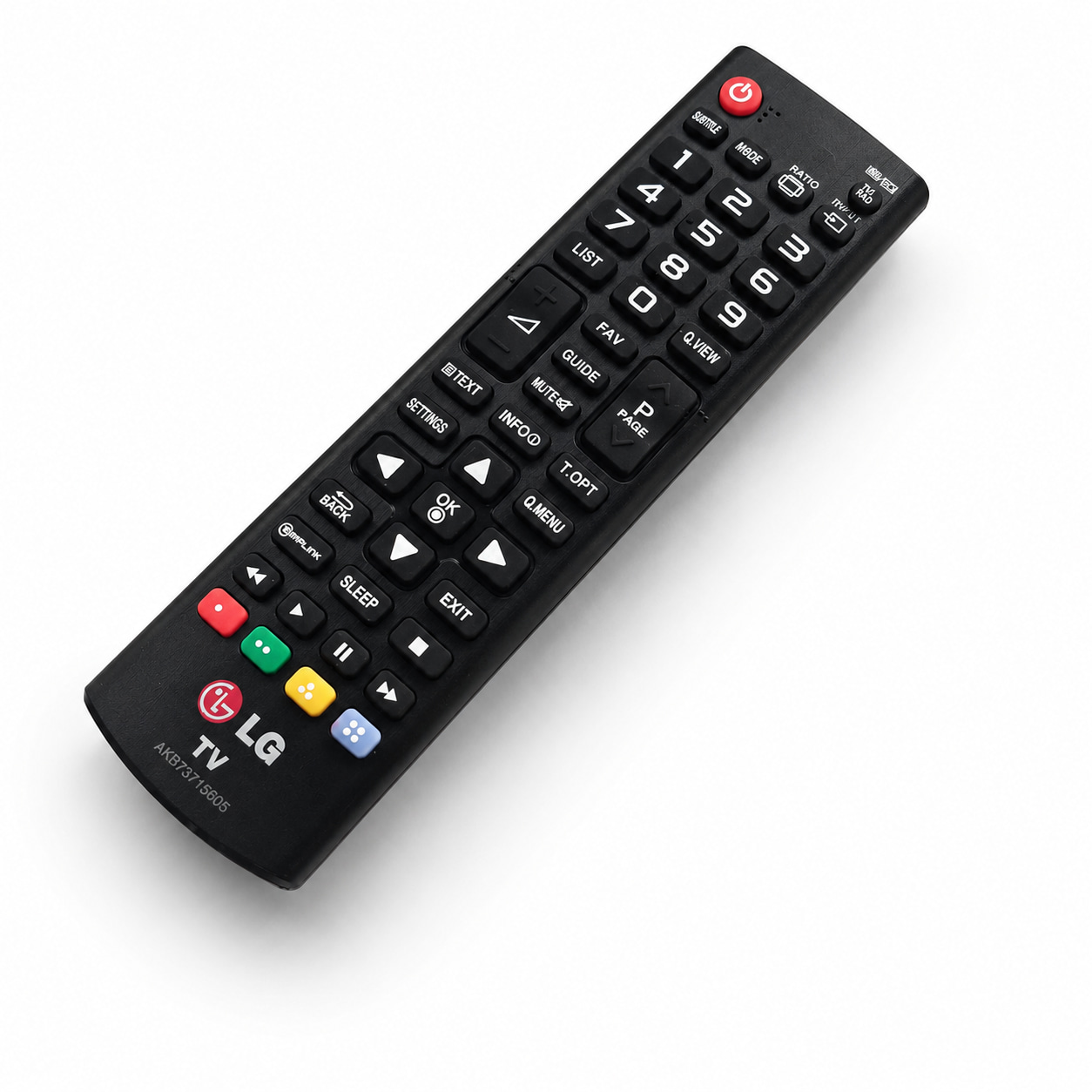 remote-control (87) کنترل تلویزیون LED الجی کوتاه LG 5605 | سازگار با همه تلویزیون های الجی