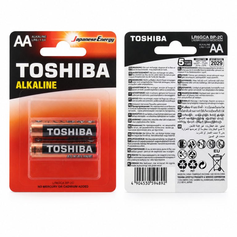 باتری قلمی TOSHIBA مدل ALKALINE