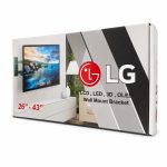 براکت ثابت کوچک (پایه دیواری تلویزیون ) 17 تا 32 اینچ - جعبه