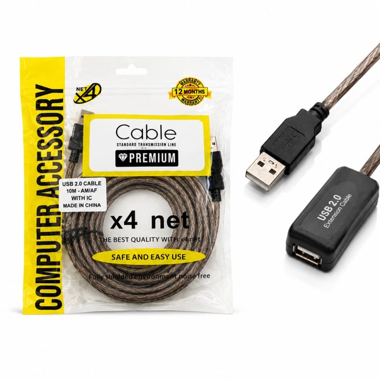 کابل افزایش USB طول 5 متر برند x4 net