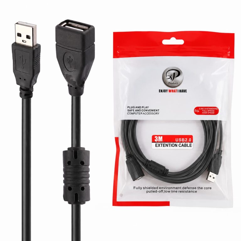 کابل افزایش USB طول 3 متر برند XP