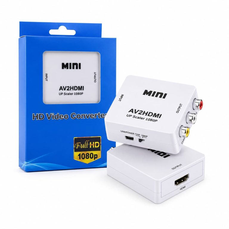 تبدیل AV به HDMI کیفیت Full HD 1080p