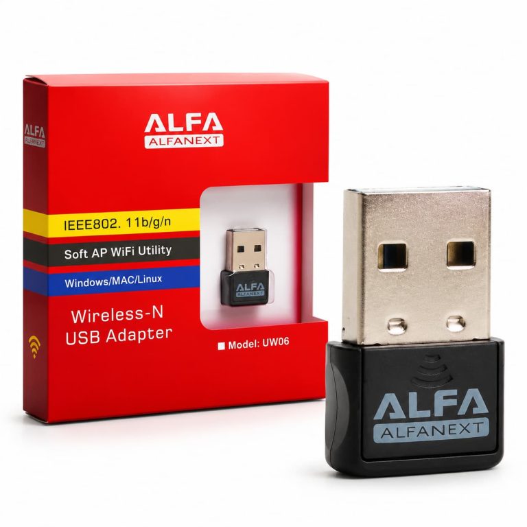 دانگل وای فای WI-FI (اینترنت کامپیوتر) برند ALFANEXT