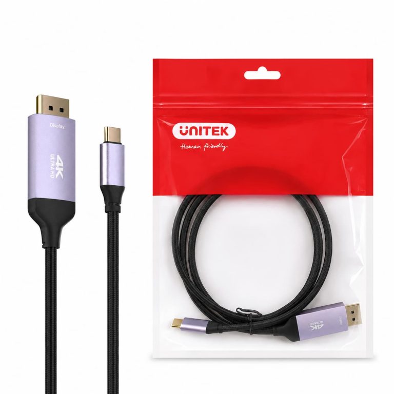 کابل تبدیل Display Port به Type-C برند UNITEK