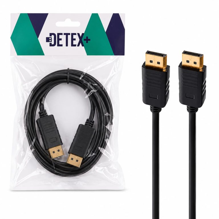 کابل تصویر Display Port طول 1.8 متر برند DETEX