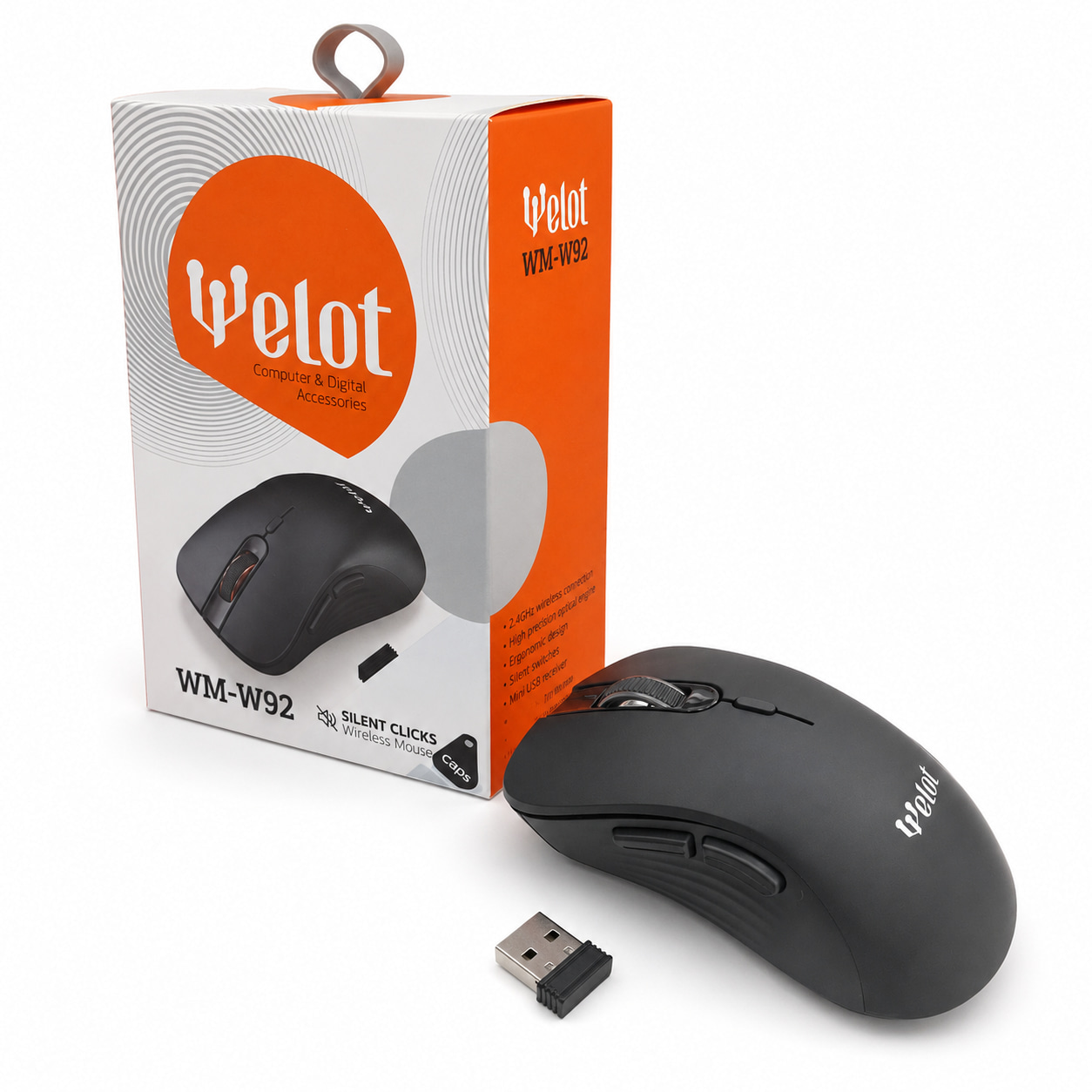 موس بی سیم سایلنت Welot مدل WM_W92