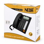 تلفن رومیزی NEDA مدل 140CID حافظه دار اساسی ـ جعبه