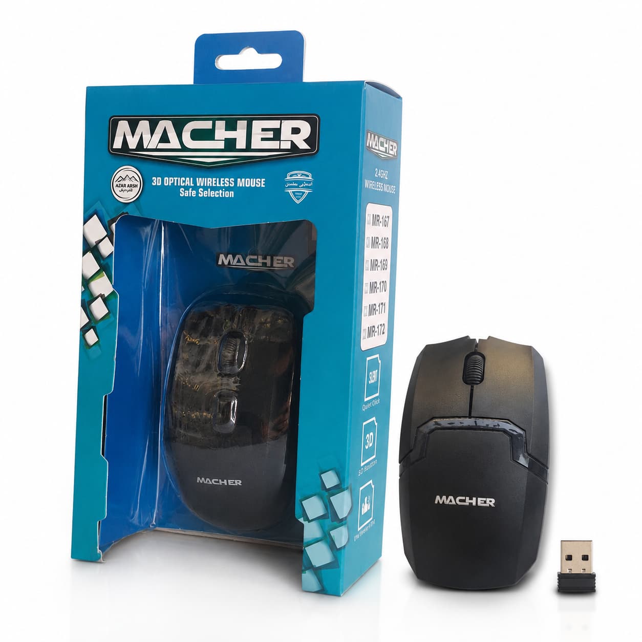 موس بی سیم MACHER مدل MR-167