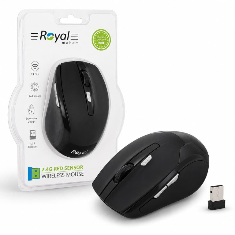 ماوس بی سیم Royal مدل MW-217 سایلنت