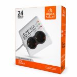محافظ یخچالی 2 خانه 2 متر سیم مغزی سرامیک ارت دار برند امگا مدل P4100 ـ جعبه