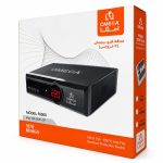 محافظ صوتی تصویری امگا 2 متر سیم 4 خانه مدل F6000 (صفحه دیجیتالی) ـ جعبه