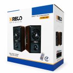 اسپیکر بلوتوثی دو تیکه دسکتاپ ریموت دار برند ORECO مدل T-003T ـ جعبه